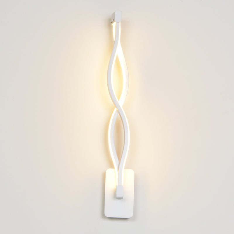 LED Aluminum Wave Wall Light