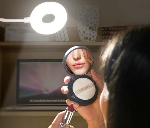 LED Eye Protection USB Charging Desk Lamp Student Learning Bedroom Bedside Clip Lamp Table Lamp