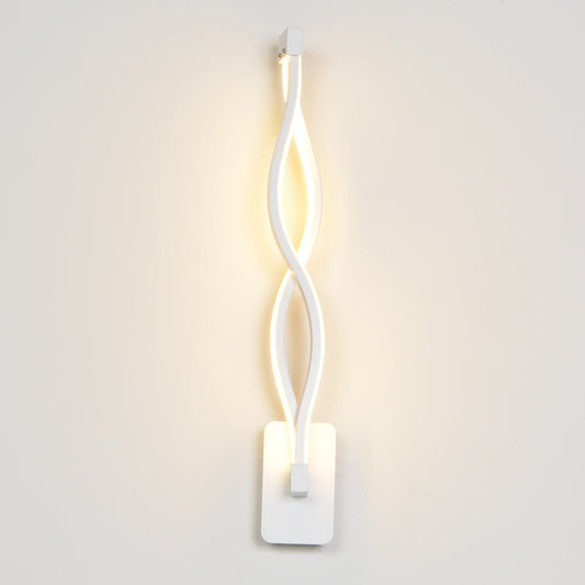 LED Aluminum Wave Wall Light